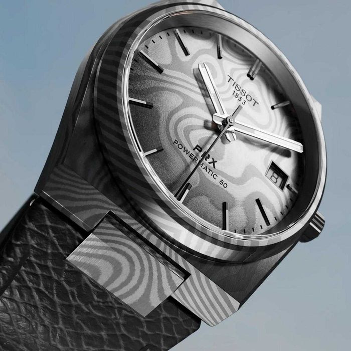 Tissot PRX 38mm Damascus Steel Powermatic 80