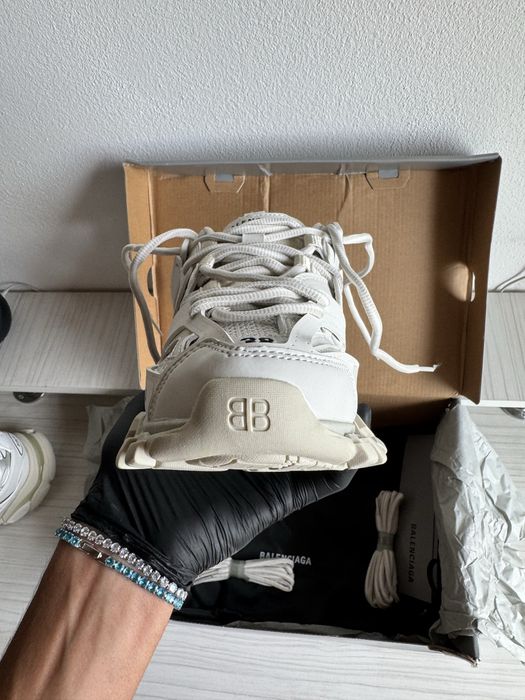 Adidași Balenciaga Track White