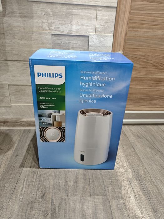 Овлажнител за въздух Philips HU3916/10, серия 3000 с технология NanoCl