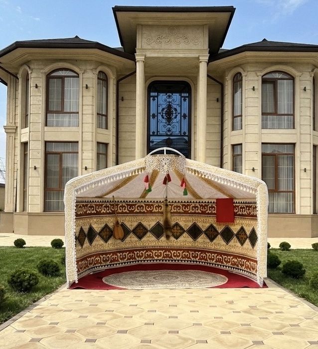 Жарты Киіз үй  полу юрта. Шаңырақ готовый бизнес