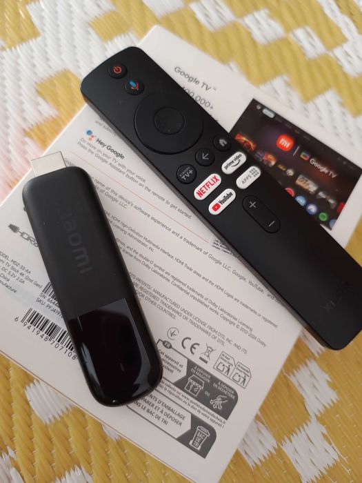 Xiaomi TV Stick 4K 2ndGen,GoogleTV, Bt,Wi-Fi,HDMI