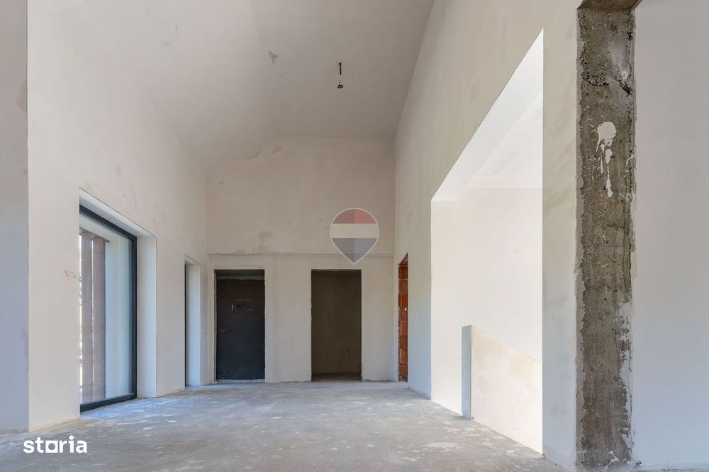 Vilă contemporana cu 6 camere Feleacu.Tavane inalte, 8 Min de oras. 0%