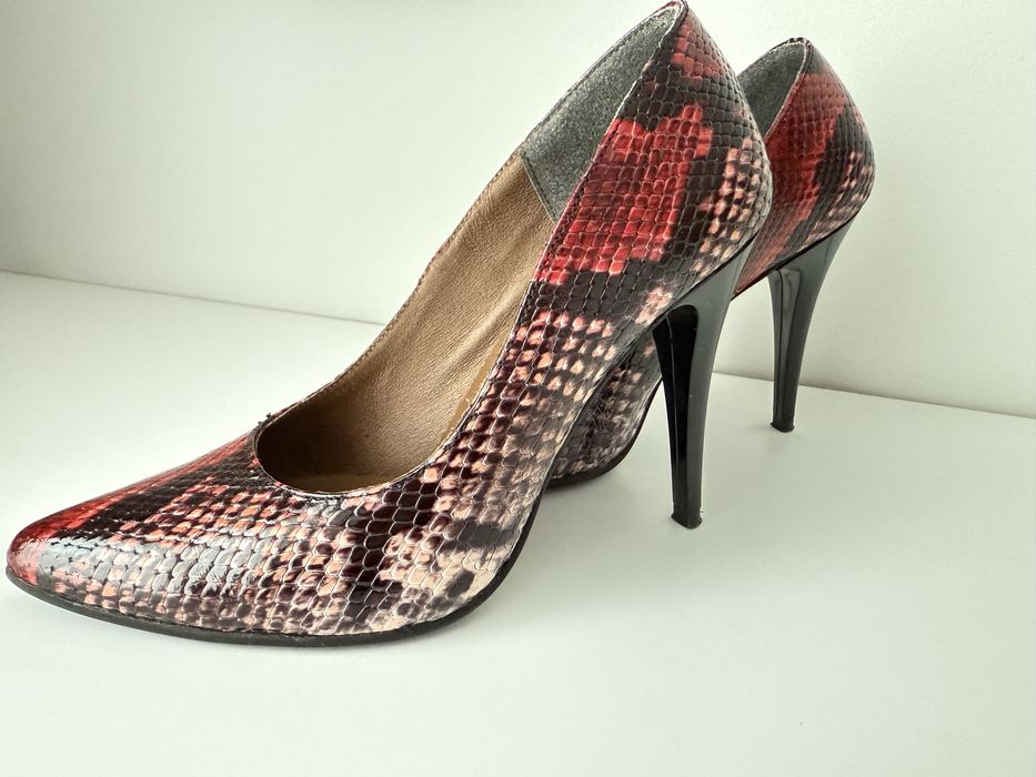 Pantofi Stiletto piele interior-exterior - 35