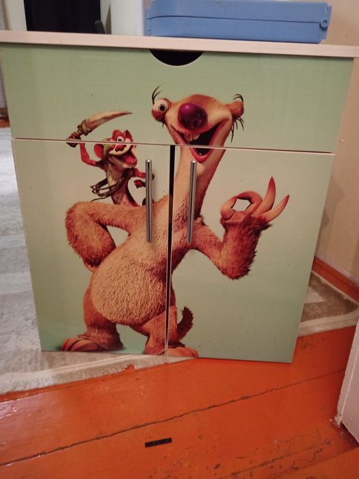 Детский стол тумба