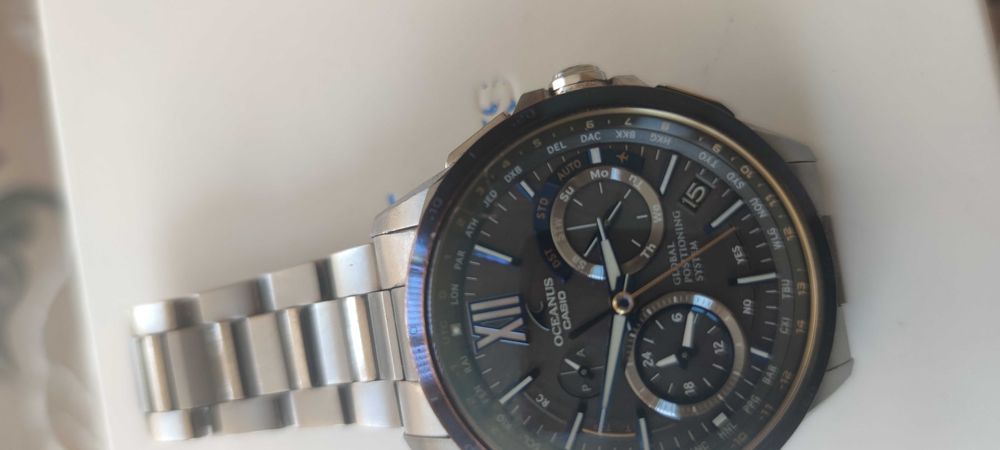 Casio Oceanus Ocw-G1000E-1Ajf лимитирана серия,GPS,SOLAR