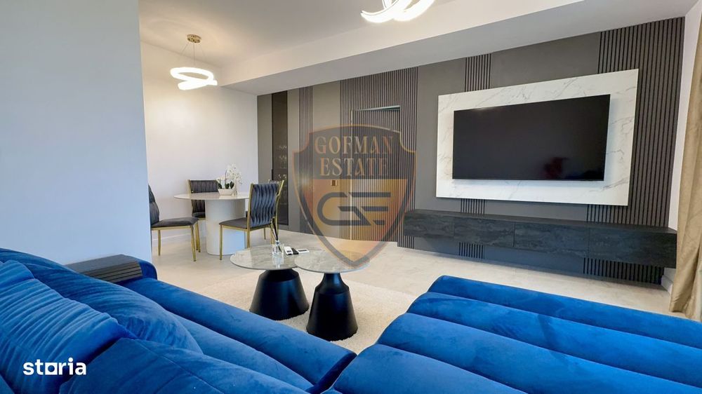 NOU Primavera Campus, 2 parcari subterane, 102mp, 3 AC, 2 bai, 2 balco