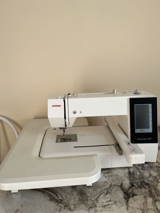 вышивальная машина janome memory craft 550е