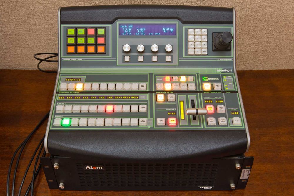 Echolab Atem 1M/E видеомикшер - 3G-SDI, HD-SDI, SD-SDI, HDMI и аналог