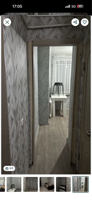 Сдам однокомнатную квартиру