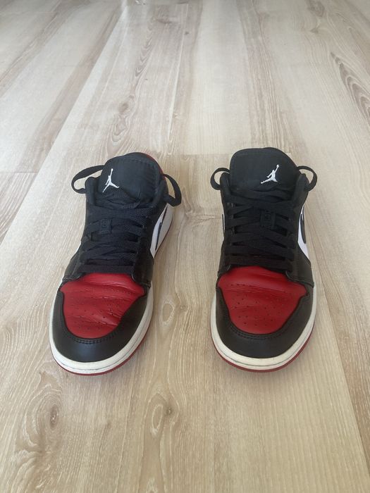 Мартаонки Air Jordan 1 Low “Bred Toe”