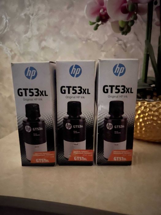 Чернила HP GT53XL Black оргинал