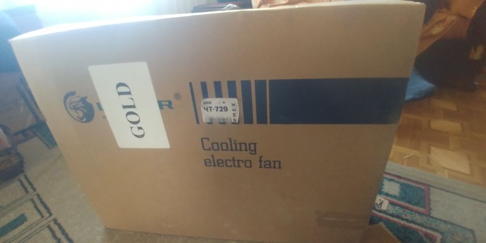 Вентилятор в сборе на логан 1