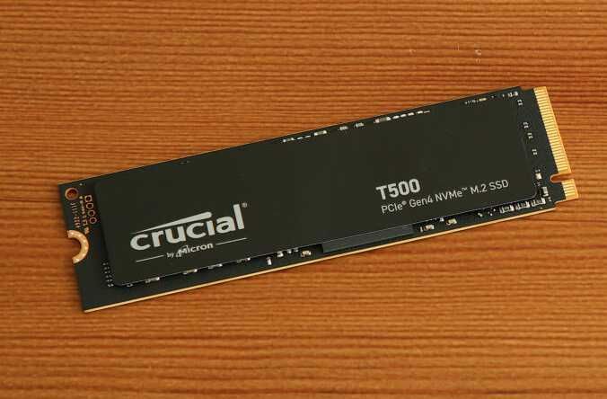 SSD Crucial T500 2TB PCI Express 4.0 x4 M.2 2280