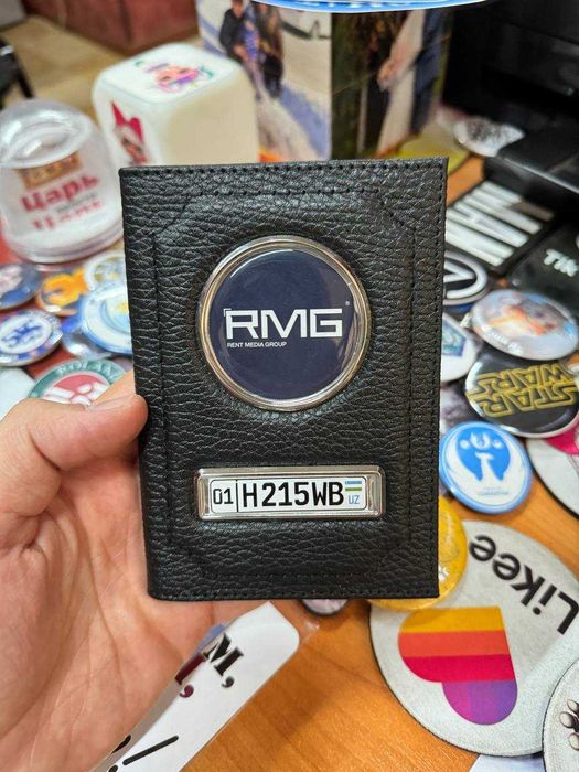 Авто обложка для документов с вашим гос номером. Печатаем под заказ.