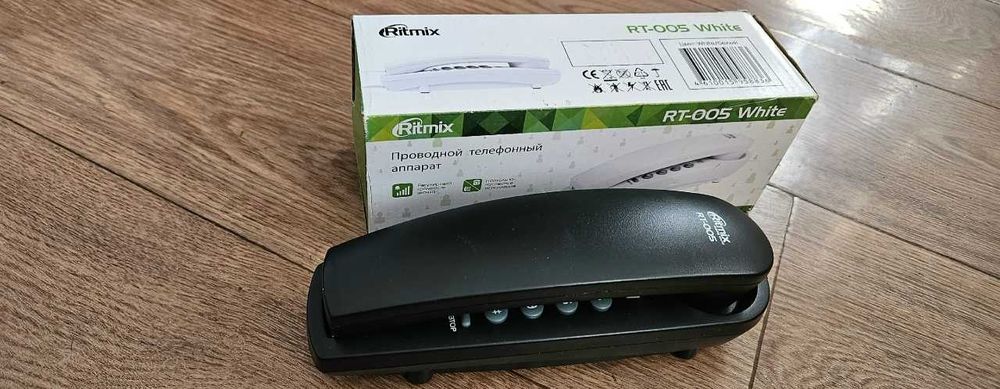 Новый проводной телефон Ritmix RT-005  Район 1000 мелочей