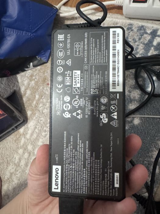 Зарядка для ноутбука lenovo