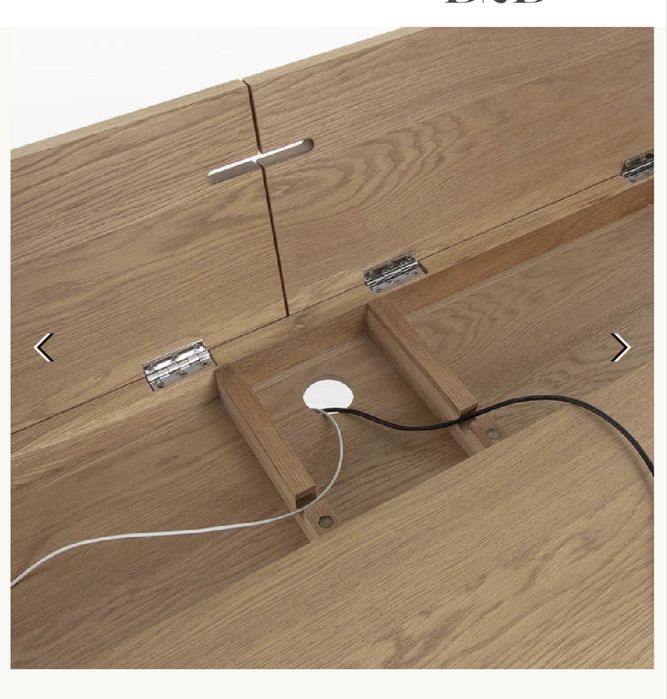 Birou din lemn 65x120 cm Julia Kave Home