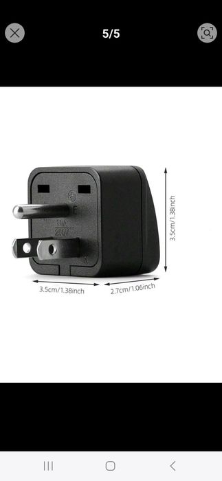 Адаптер за САЩ US travel adapter