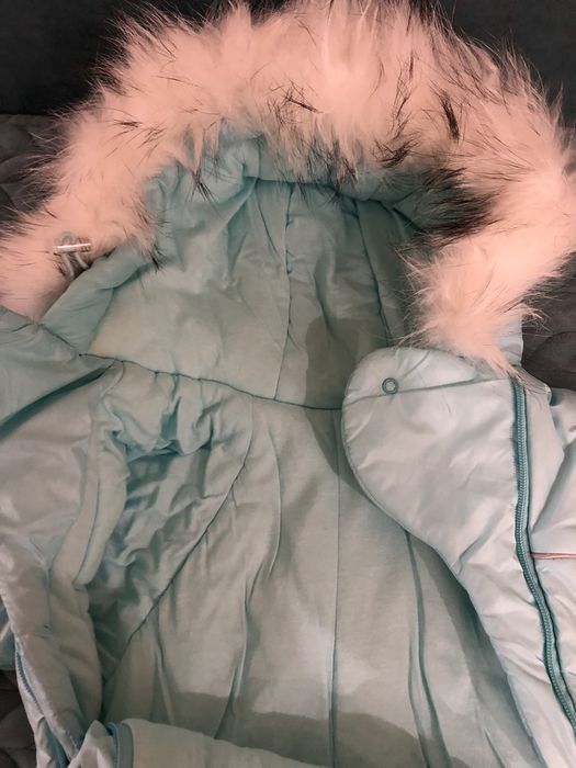 Детский зимний комбинезон-трансформер