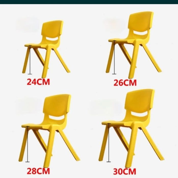 Детские пластиковые стулья для дет садов
