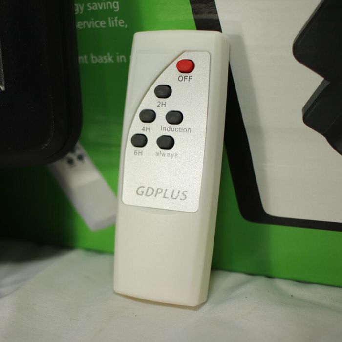 Lampa, proiector 60W, incarcare solara, cu telecomada, Led, stradala