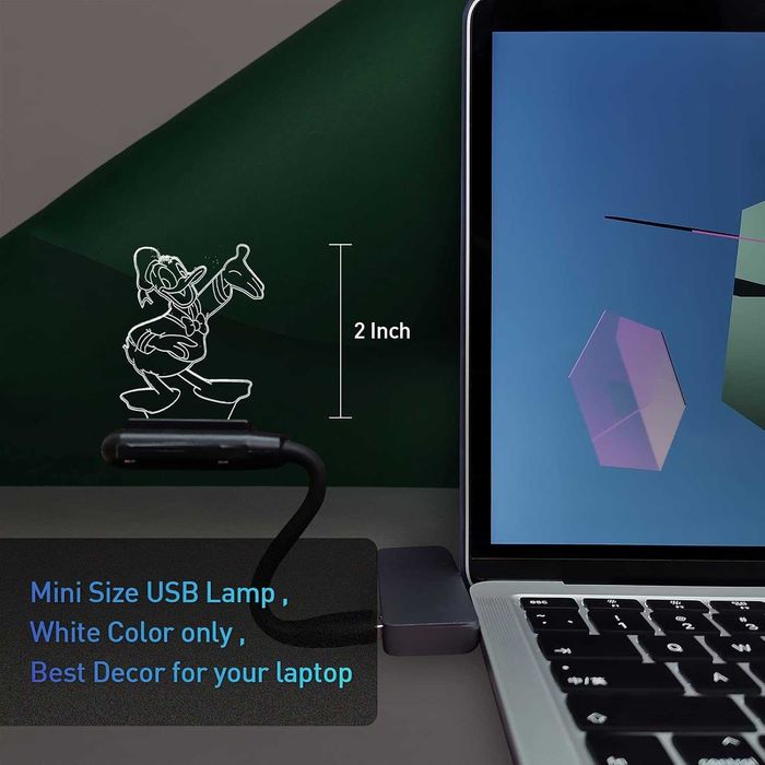 Donald Duck 3D лампи с две плаки