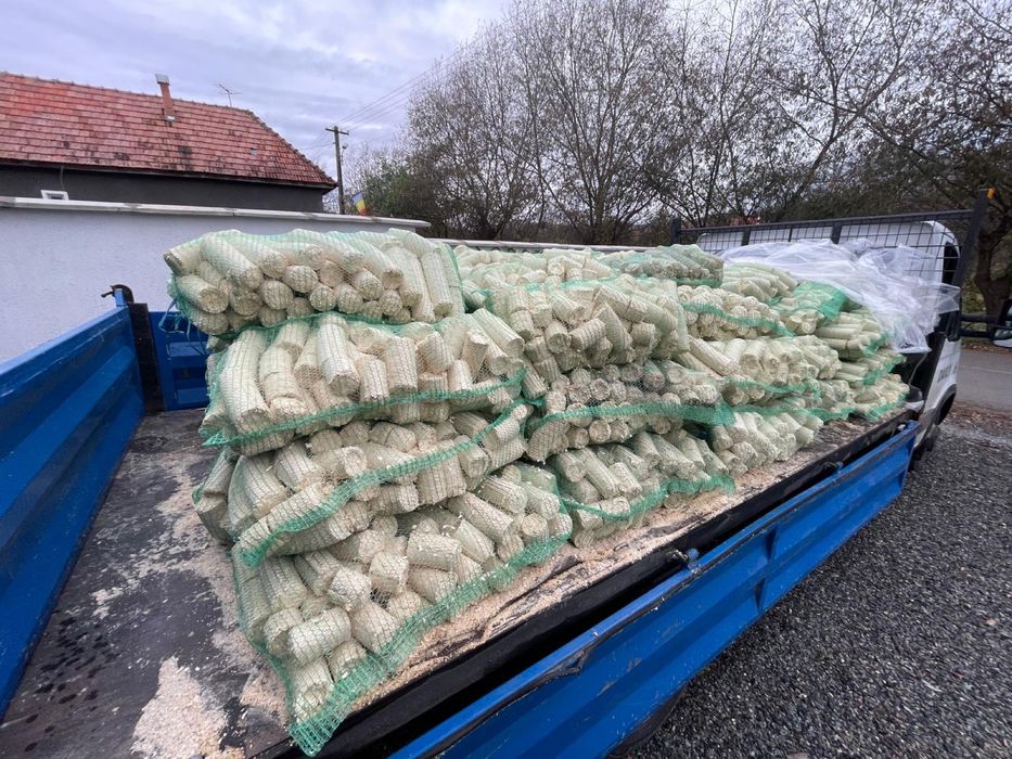 Brichete pentru foc din rumegus calitate premium