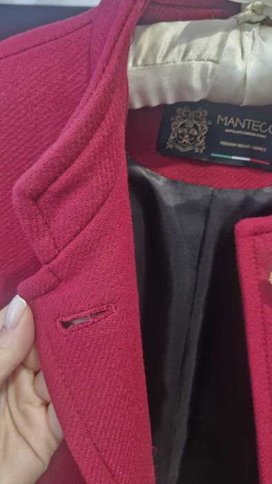 Palton zara visiniu, ca nou, marimea XS