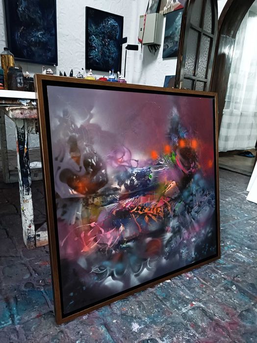 Șoapte dincolo de perdeaua de dantelă pictura de colectie Kloska