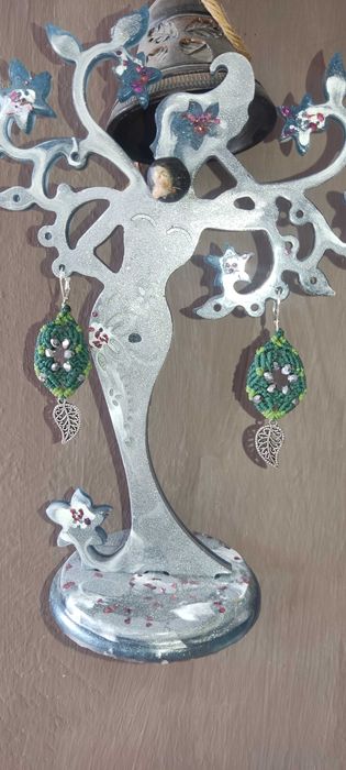 Уникален комплект бижута - ОЧИТЕ НА ПРИРОДАТА