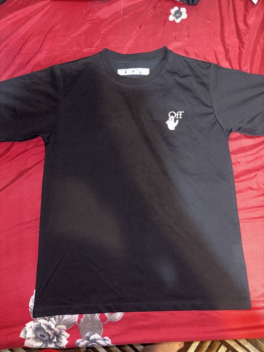 Tricou  OFF  WHITE nou fară etichetă