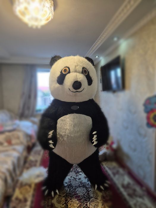 Панда. Мишка. Аниматор. Құттықтау. Поздравления