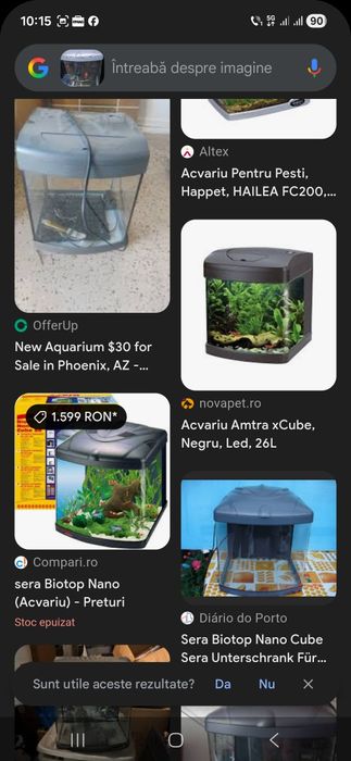 Acvariu cube 60 litrii