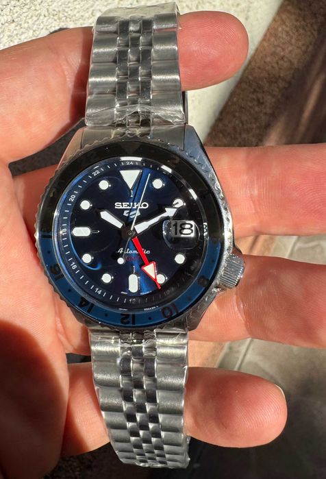 Seiko 5 Sports 42 mm SKX007 Blueberry SSK003 Automatic GMT