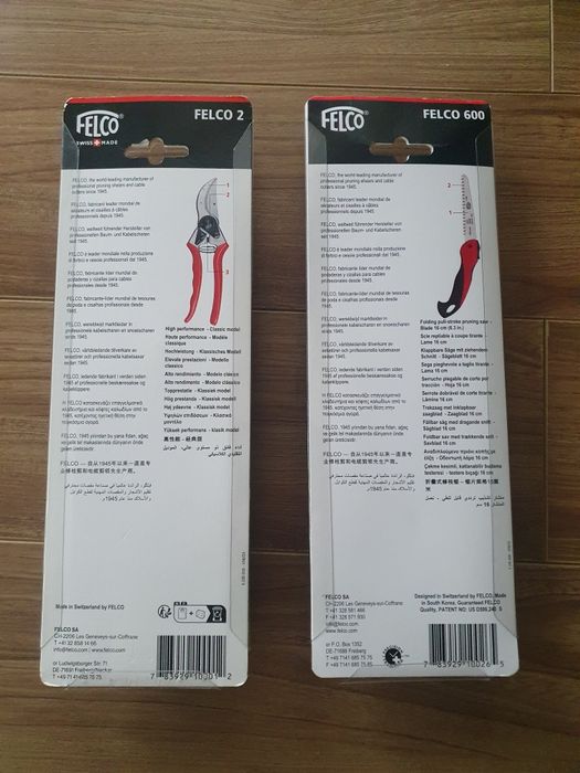 Set profesional pentru grădinărit FELCO 2 / FELCO 600