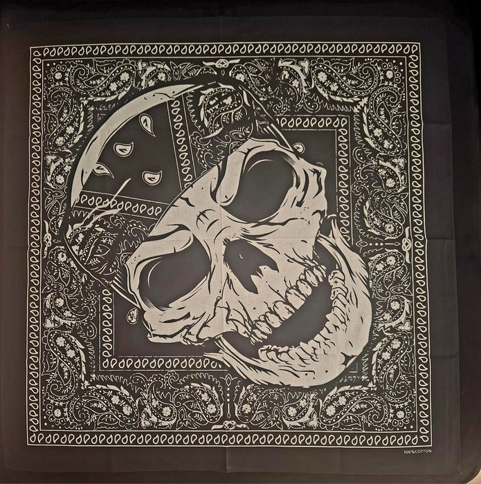 Batic / Bandana din bumbac cu imprimeu