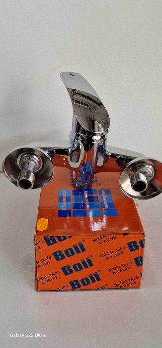 СУПЕР ПРОМОЦИЯ!!!Батерия-Смесител Едноръкохватков за стена. 2 Варианта