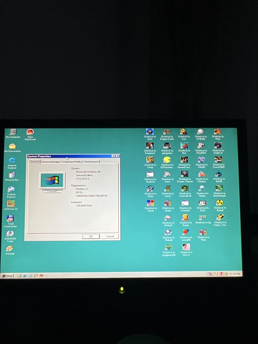 Vand Intel pentium 2 la 300 mhz retro pc