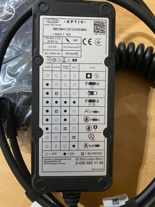 Cablu incarcare plug-in Mercedes,Dacia Spring electric hibrid