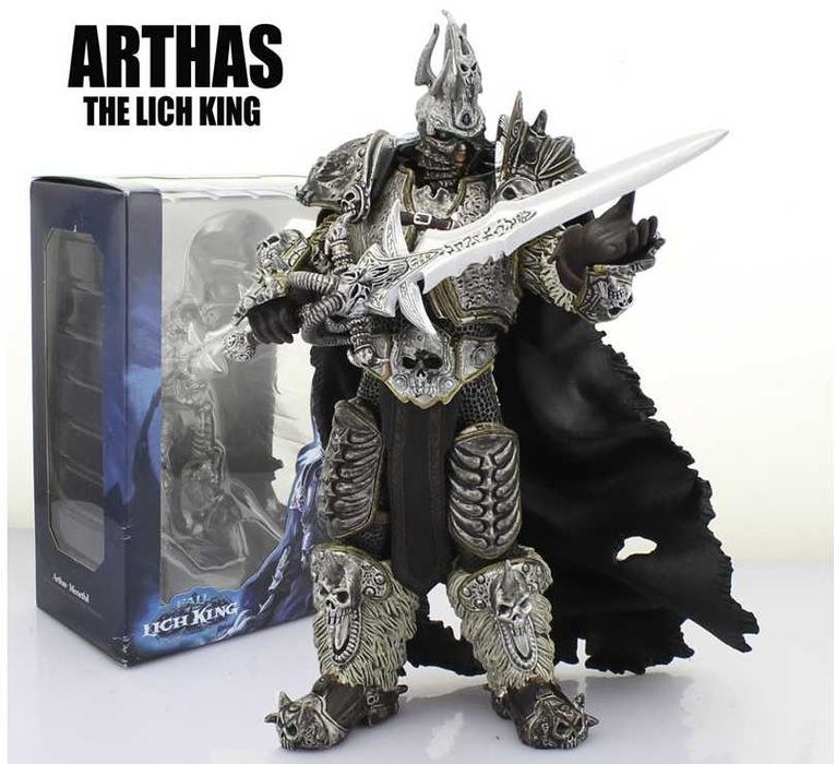 Figurina Arthas Menethil Lich king World of Warcraft 17 cm wow