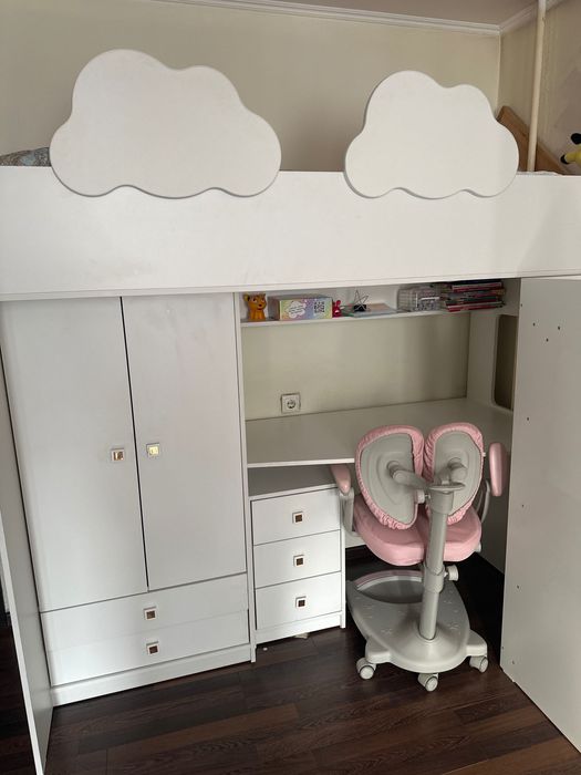 Кровать-чердак LEGENDA