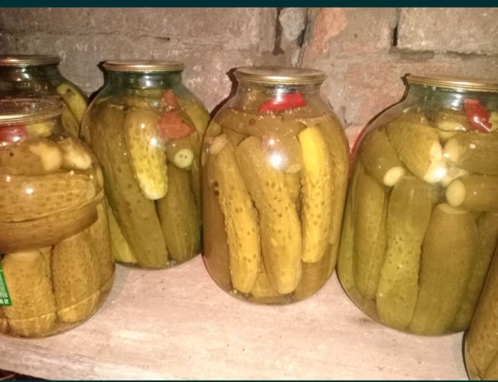 Продам соленые огурцы