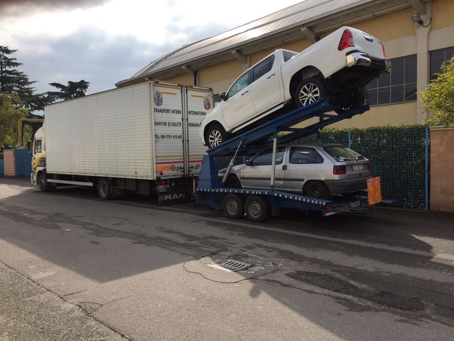 Transport , marfa, colete, masini, utilaje romania- italia
