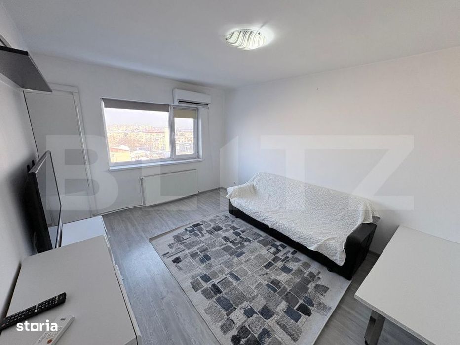 Apartament 42 mp, mobilat si renovat, cu balcon si AC – Micro 15, De