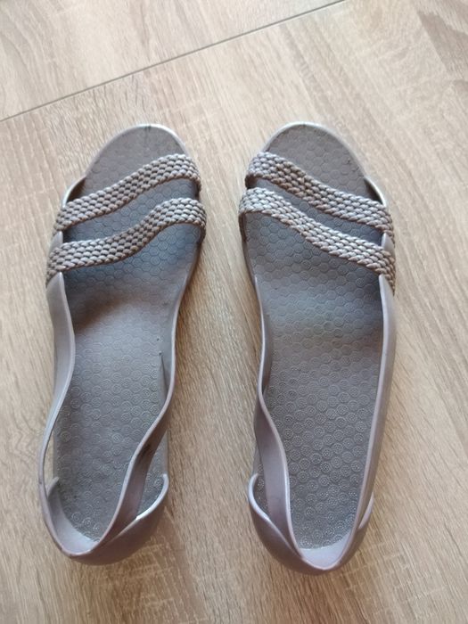 Дамски джапанки, тип сандал, с плетеница