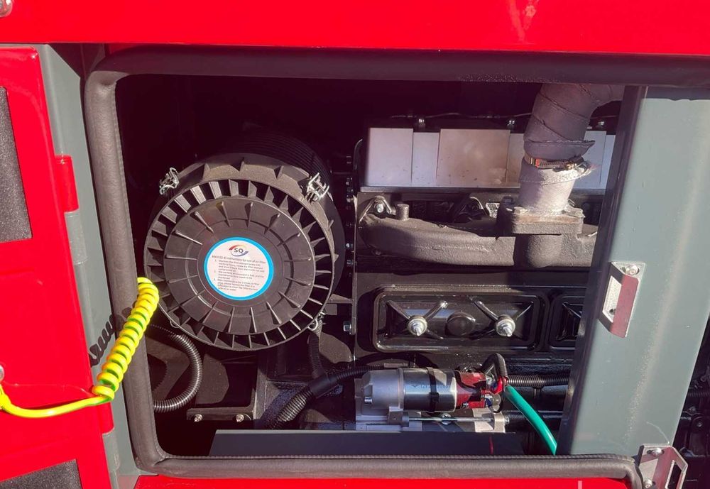 Generator diesel Bauer 24 kW / 30 kVA – 33 kVA – insonorizat, trifazic 400V