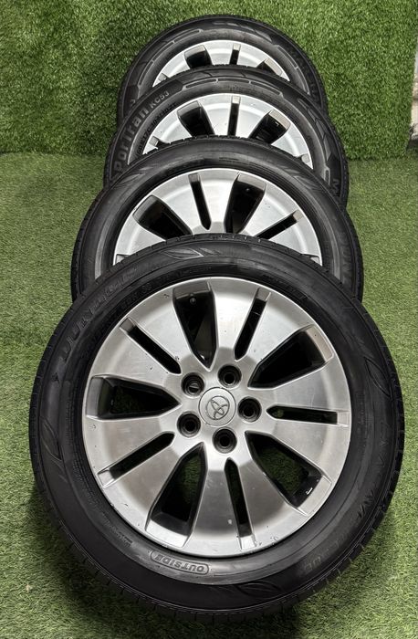 Диски титанки в сборе Toyota 5x114.3 шины 215/60