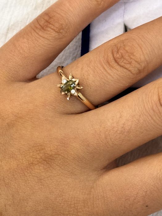 Золотое кольцо 585пробы