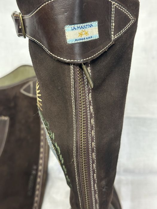 Cizme lungi ecvestre La Martina – Ediție Specială „Royal Hussars / Queen's” – Piele Premium