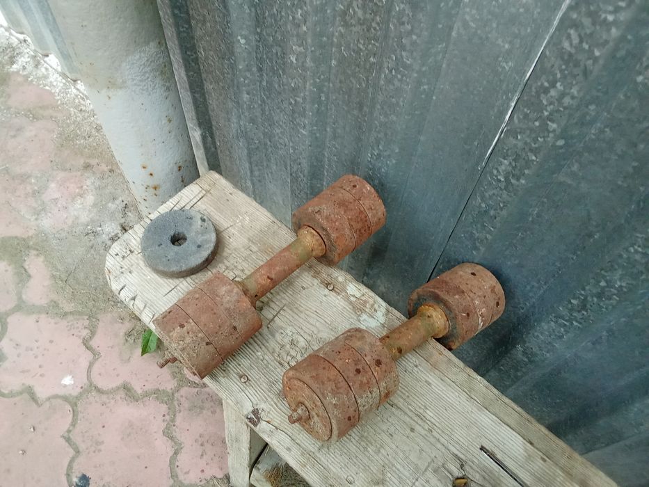 Продам гантели по 10 кг.